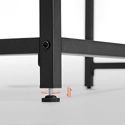 Skrivebord - computerbord - rustik brun 140 x 60 x 75 cm