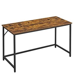 Skrivebord - computerbord - rustik brun 140 x 60 x 75 cm