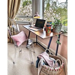 Skrivebord - arbejdsbord - rustik brun 100 x 50 x 75 cm