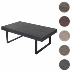 Sofabord og stuebord 40x110x60 cm ~ stuebord i sort egetr look