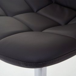 Spisestuestol - spisestol - spisebordsstol med brun imiteret lder