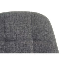 Spisestuestol - spisestol - spisebordsstol med lysegr stof