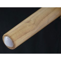 Spisebordsstol - spisestuestol i retro 50'er design ~ hvid PU kunstlder