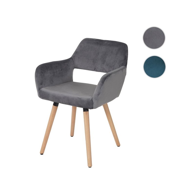 Spisebordsstol - spisestol i retro 50'er design ~ gr fljl