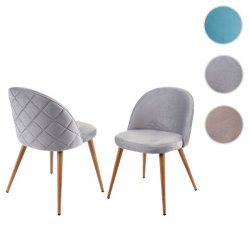 Spisebordsstole - 2 spisestuestole og spisestole - lysegr fljl