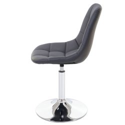 Spisestuestol - spisestol - spisebordsstol med gr� imiteret l�der