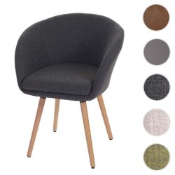 Spisestol - spisestuestol i retro 50'er design ~ gr stof