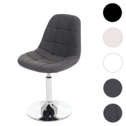 Spisestuestol - spisestol - spisebordsstol med lysegr stof