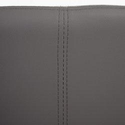 Spisestuestol - spisestol i 50'er design ~ gr imiteret PU kunstlder