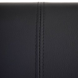 Spisestuestol - spisestol i 50'er design ~ sort imiteret kunstlder