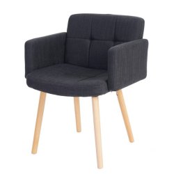 Spisestuestol - spisestol og spisebordsstol ~ mrkegr stof