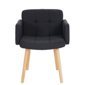 Spisestuestol - spisestol og spisebordsstol ~ mrkegr stof