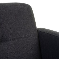 Spisestuestol - spisestol og spisebordsstol ~ mrkegr stof