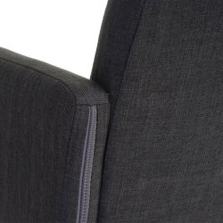 Spisestuestol - spisestol og spisebordsstol ~ mrkegr stof