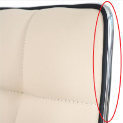 Spisebordsstole - 2 stk spisestuestole - spisestol med gr stofsde