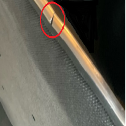 Spisebordsstole - 2 stk spisestuestole - spisestol med lysegr stofsde