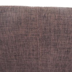 Spisebordsstol - spisestol i retro 50'er design ~ brun stof