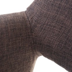 Spisebordsstol - spisestol i retro 50'er design ~ brun stof