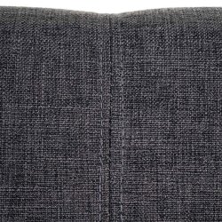 Spisebordsstol - spisestol i retro 50'er design ~ mrkegr stof