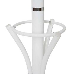 Stumtjener i hvid metal med paraplyholder - entrem�bel 180x40x40