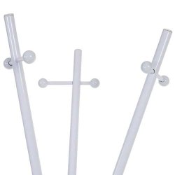 Stumtjener i metal - entrem�bel - garderobestativ 175,5x40x40cm