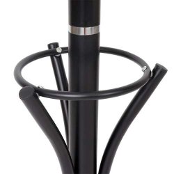 Stumtjener i sort metal med paraplyholder - entrem�bel 180x40x40