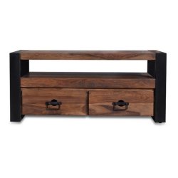 TV-bord - TV-m�bel HayFay Loft 110 cm - TV-b�nk i massiv rosentr�