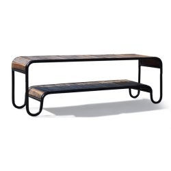 B�nk - TV-b�nk Christiania Raw i Mangotr� - TV-bord og TV-m�bel