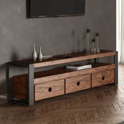 TV-bord - TV-mbel HayFay Loft 175 cm - TV-bnk i massiv rosentr