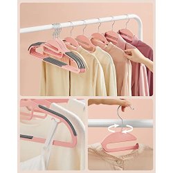 Tjbjler - S-formet bjle med skridsikker buksestang - 20 stk pink