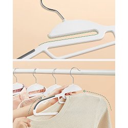 Tjbjler - S-formet bjle med skridsikker buksestang - 50 stk hvid