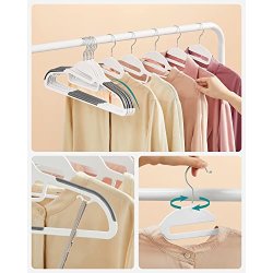 Tjbjler - S-formet bjle med skridsikker buksestang - 50 stk hvid