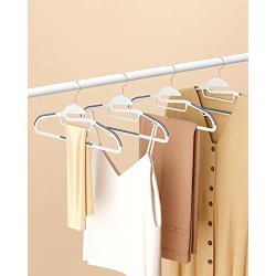 Tjbjler - S-formet bjle med skridsikker buksestang - 50 stk hvid