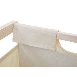 Stigereol med vasketjskurv - badevrelsesreol i tr