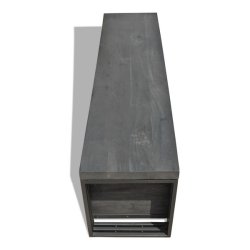 Tv-m�bel - mediebord Rail R5 155 cm - rustik TV-bord og TV-b�nk i tr�