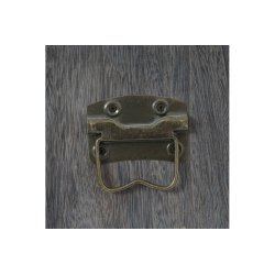 Vinreol - vinreol i tr til 20 flasker med skuffe i antik rustik brun