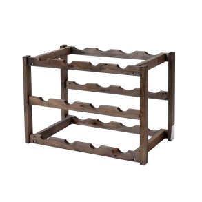 Vinreol til 12 flasker - vinholder til 12 vinflasker