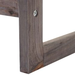 Vinreol til 8 flasker - stabelbar vinholder til 8 vinflasker