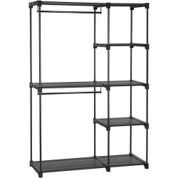 �bent kl�deskab - �ben garderobe - sort garderobeskab og t�jskab