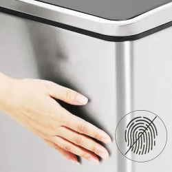 Skraldespand - pedalspand med soft close lg - 2x30L slv