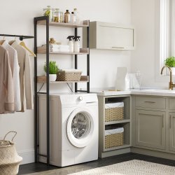 Badevrelsesreol - reol til badevrelse over toilet/vaskemaskine