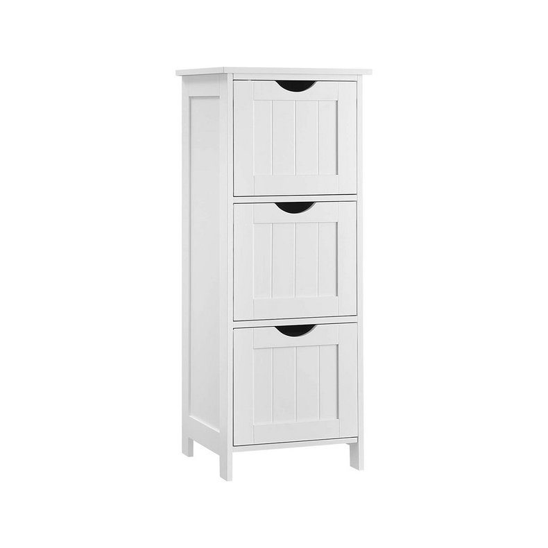 Badev�relsesreol - hvid reol til badev�relse 81 x 32 x 30 cm