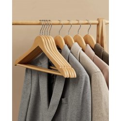 Tjbjler med buksestang - 20 stk brune trbjler til tj