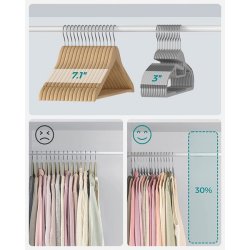 Tjbjler - S-formet bjle med skridsikker buksestang - 50 stk