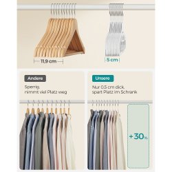 T�jb�jler - S-formet b�jle med skridsikker buksestang - 20 stk hvid