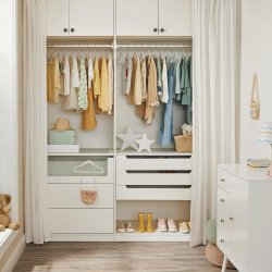 Brnebjler med skridsikker buksestang - 50 stk hvid velour