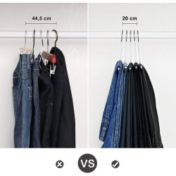 Bukseb�jler - 20 stk �bne skridsikre b�jler til bukser - hvid