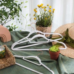 Tjbjler - bjler i velour med skridsikker buksestang - 50 stk