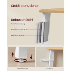 Hjrnereol - stigereol i industrielt design - brun og hvid