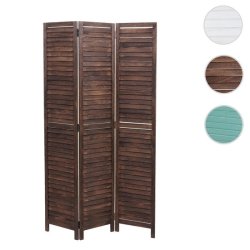 Rumdeler i tr� - antik vintage brun sk�rmv�g/foldev�g 170 x 120 cm